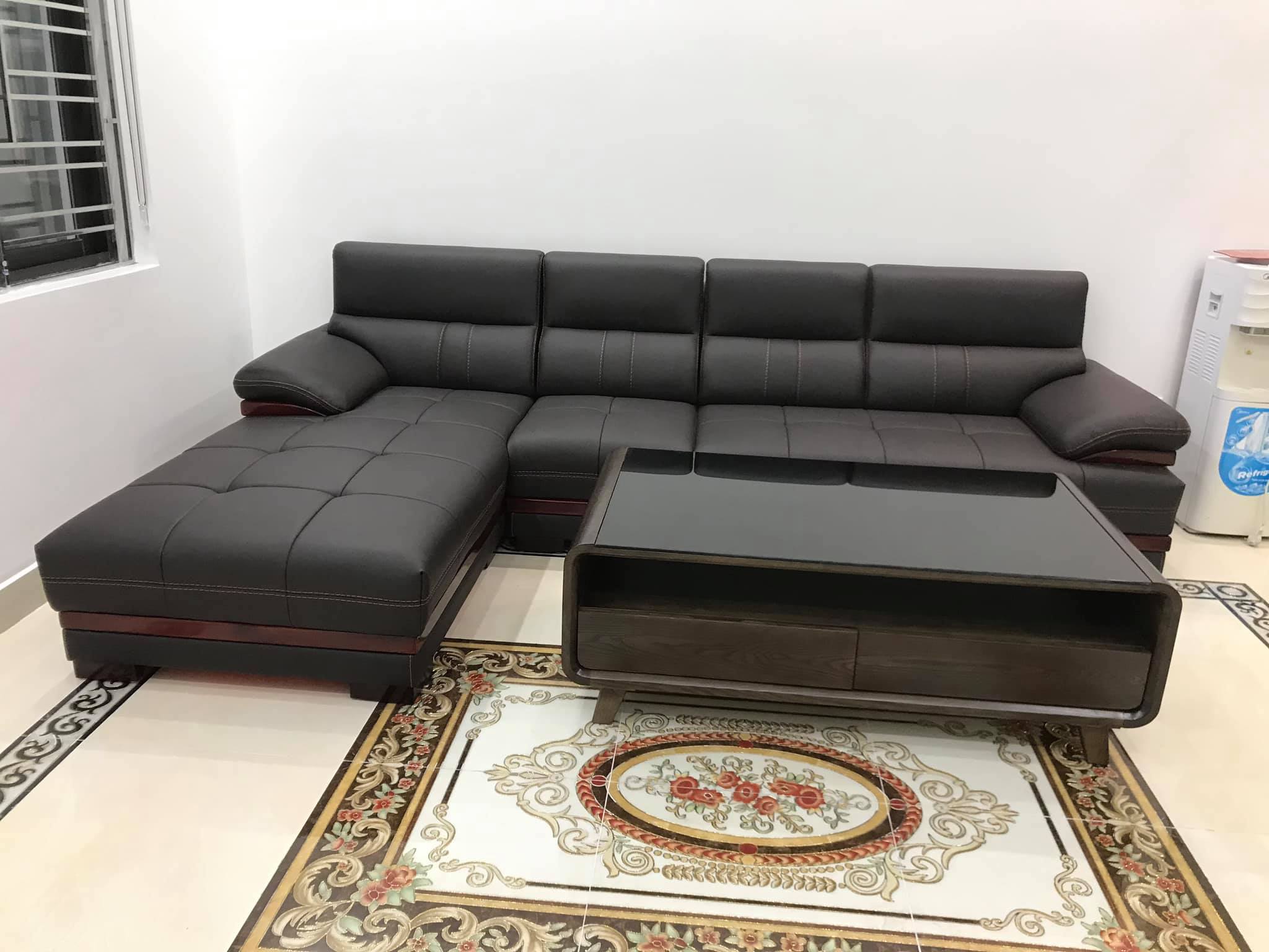 Sofa da góc L SHY225