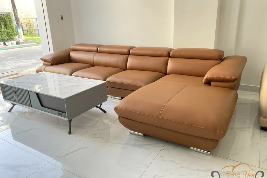 Sofa da góc L SHY339