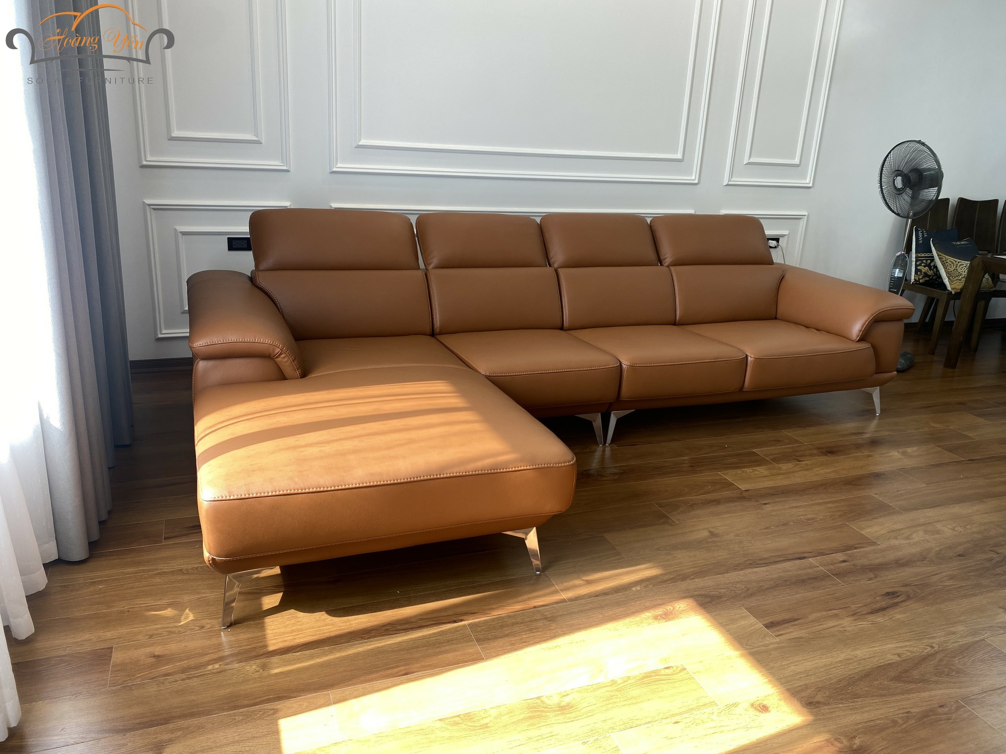 Sofa da góc L SHY372