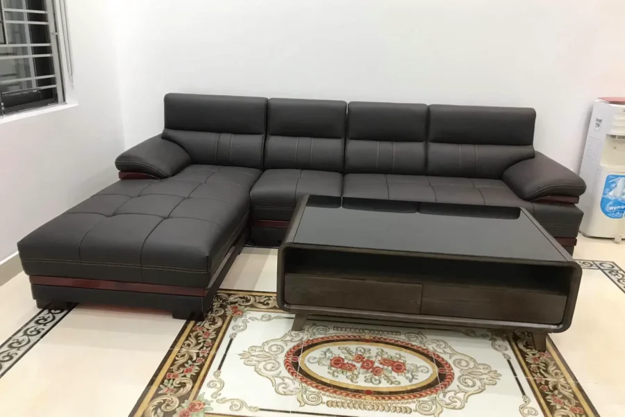 Sofa da góc L SHY225