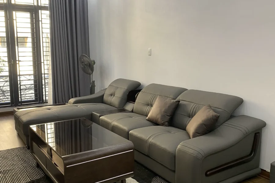 Sofa da góc L SHY305