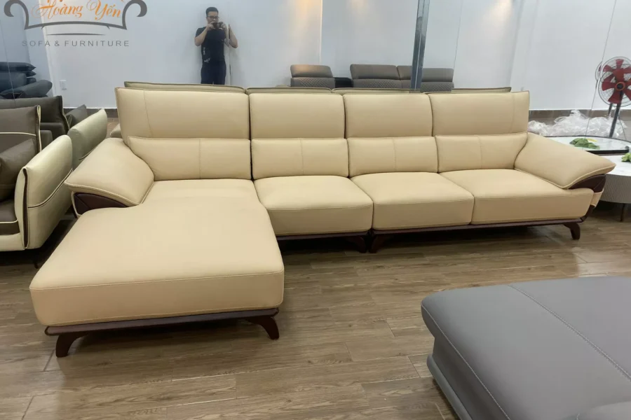 Sofa da góc L SHY360