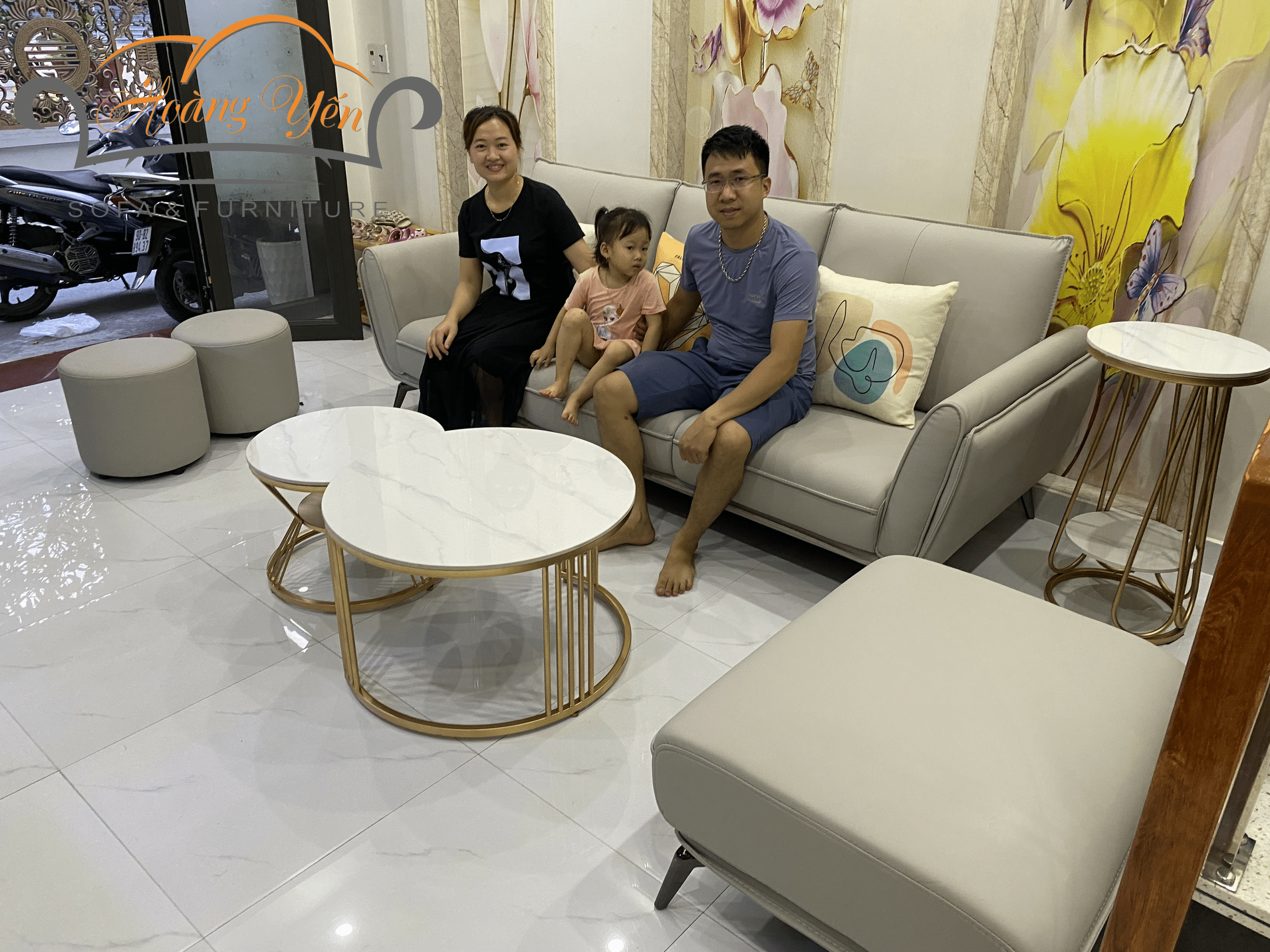 Sofa văng da SHY366