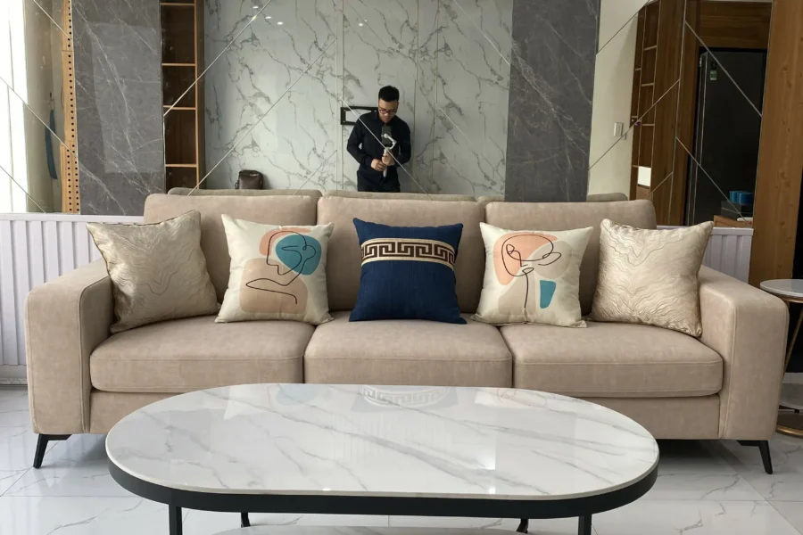 Sofa văng nỉ SHY361