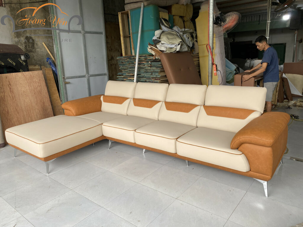 Sofa da góc L SHY376