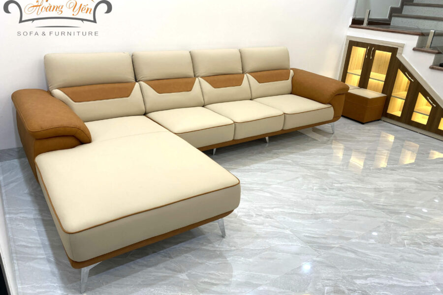 sofa da góc L SHY376