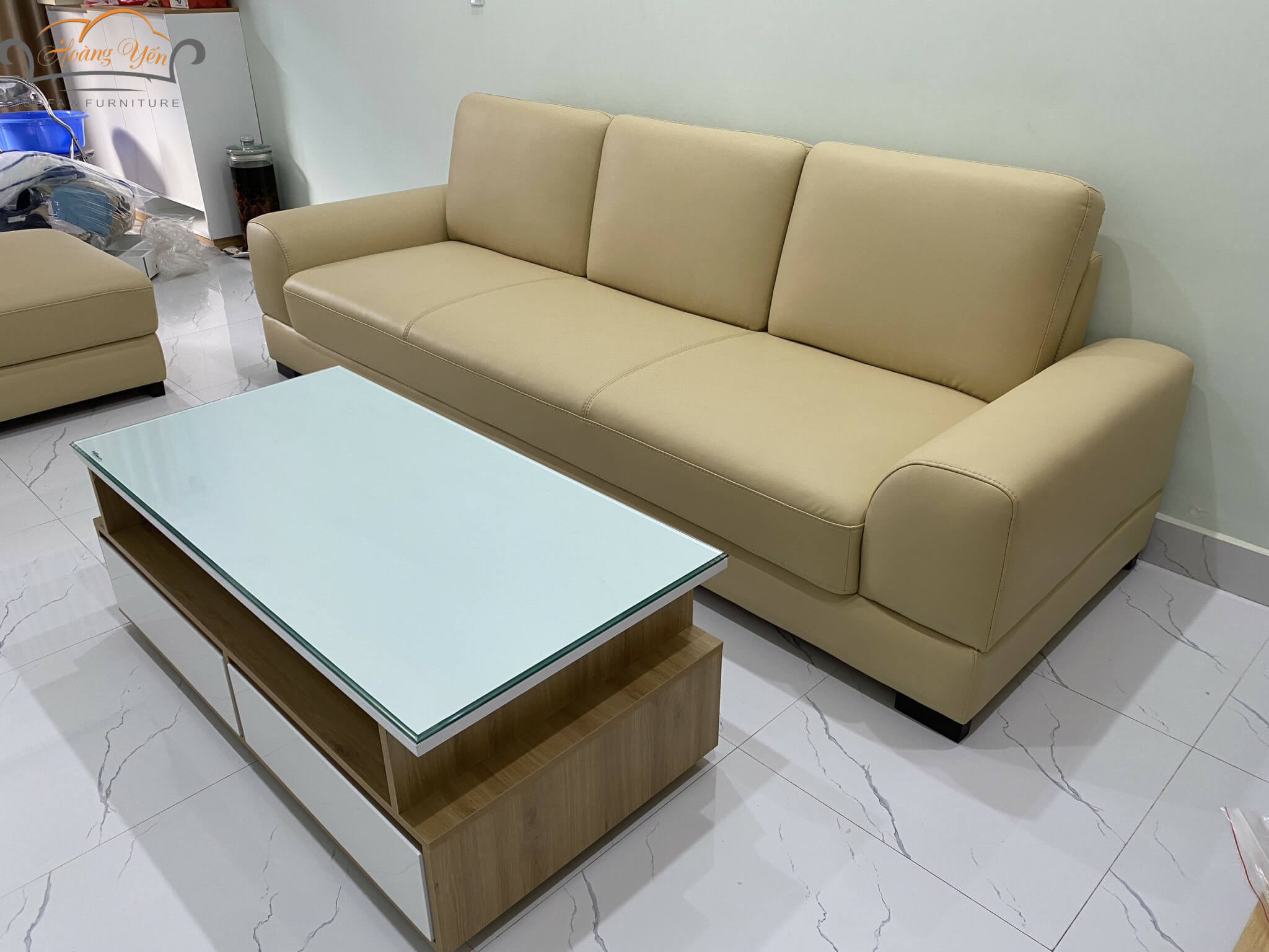 sofa văng da SHY380