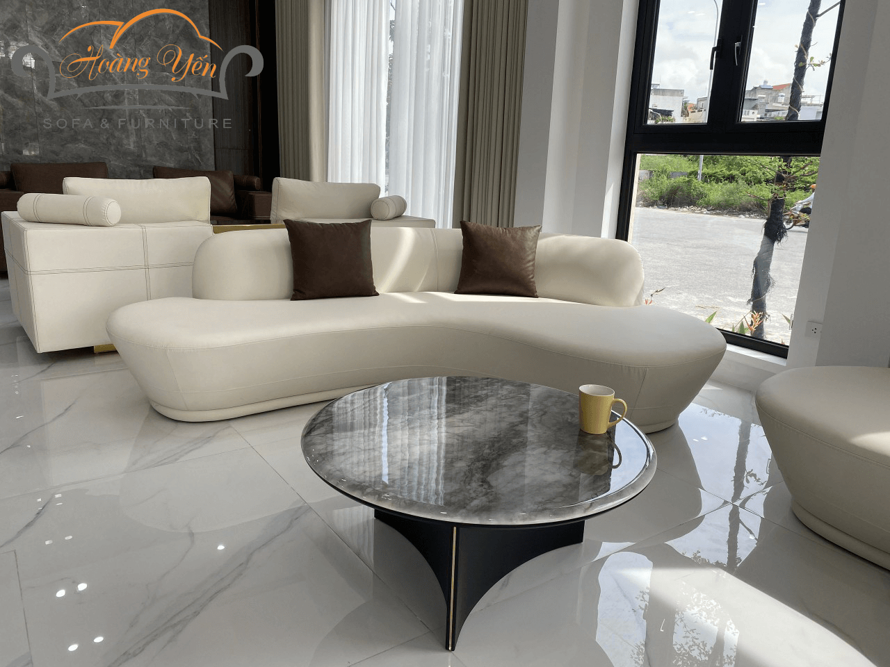 sofa văng da SHY382