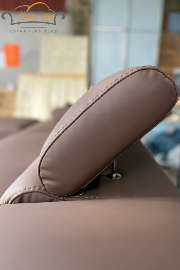 bàn giao sofa da góc L SHY339