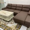 bàn giao sofa da góc L SHY369