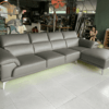 bàn giao sofa da góc SHY372 màu ghi