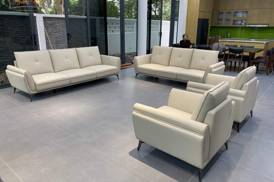 sofa da phòng khách SHY366