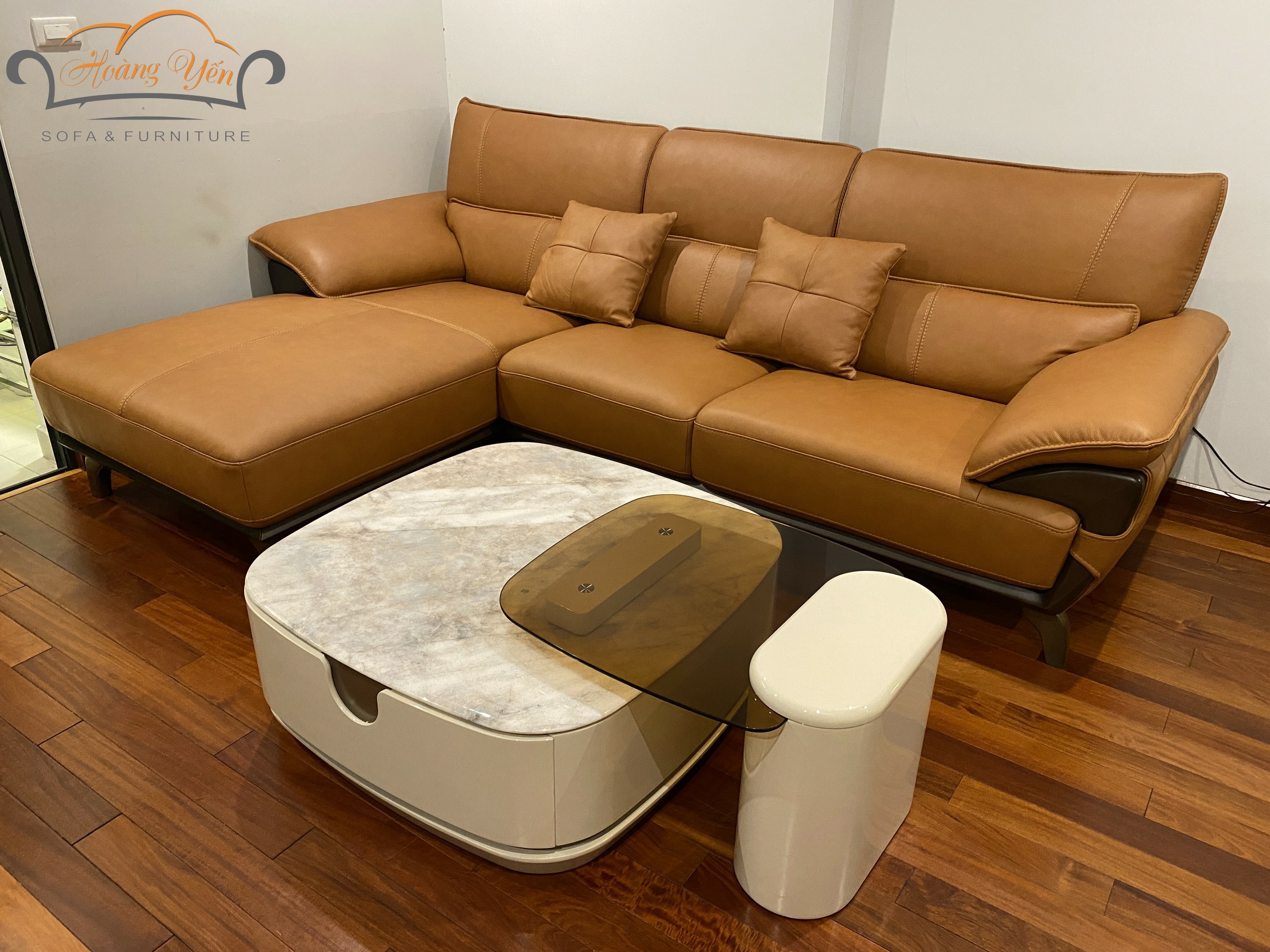 Sofa da thật SHY360