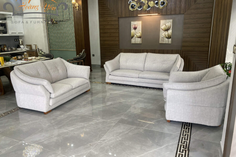 sofa nỉ phòng khách SHY401
