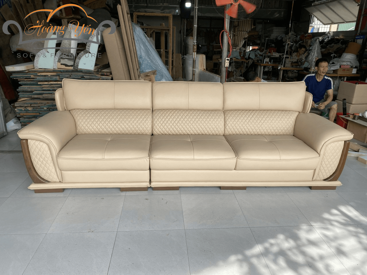 sofa văng da SHY336