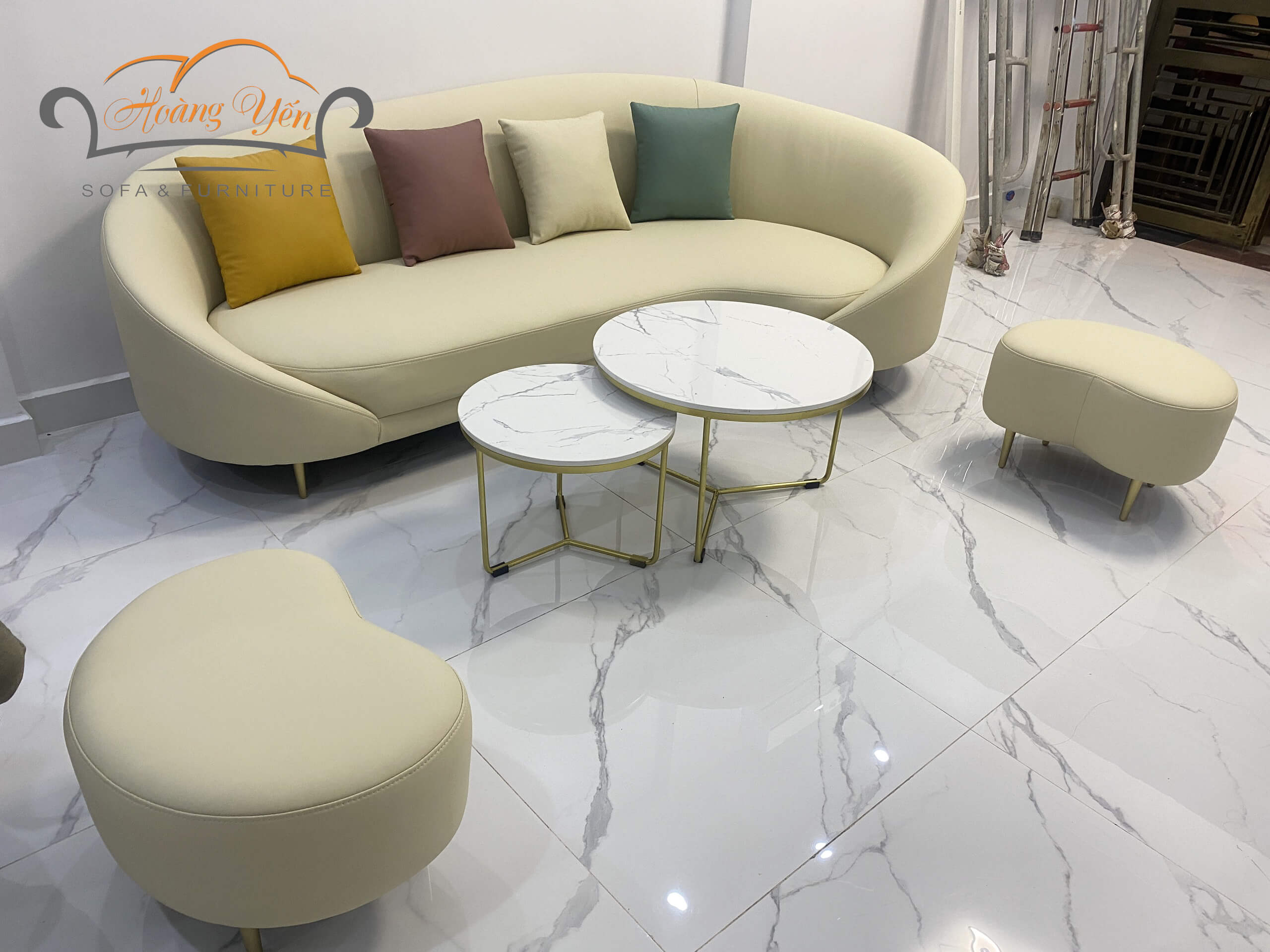 sofa văng da SHY350