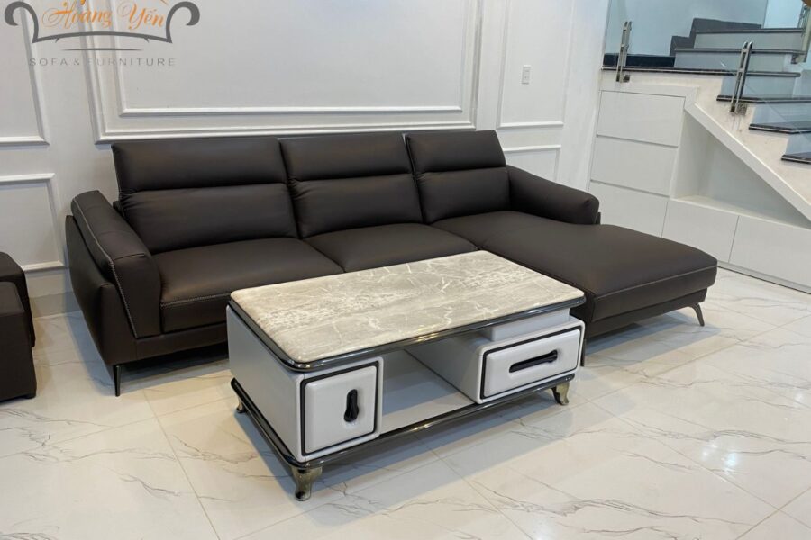 sofa da góc L SHY347
