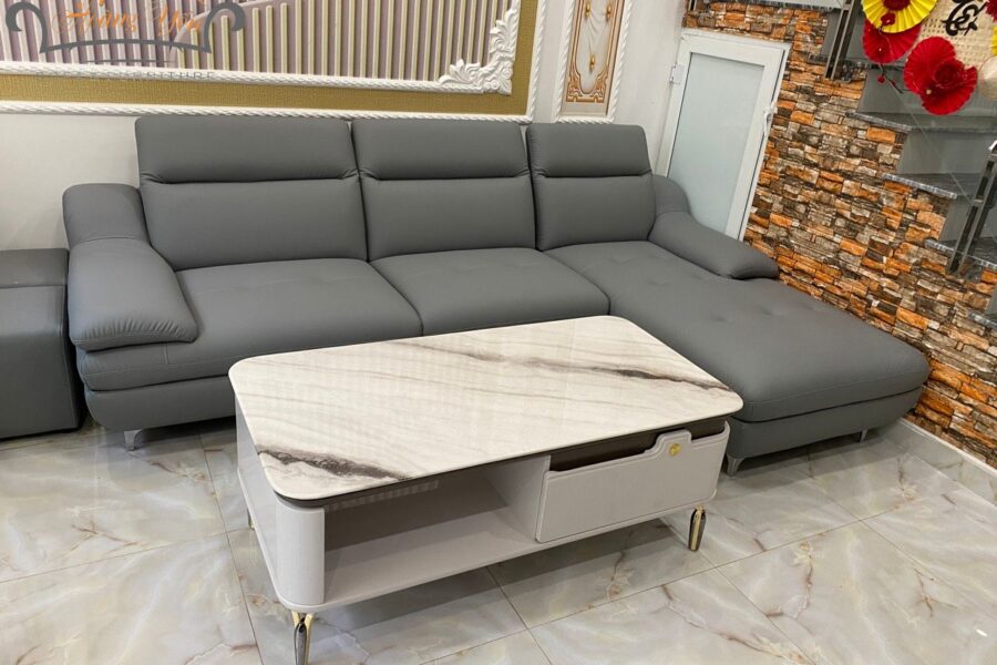 sofa da góc L SHY226