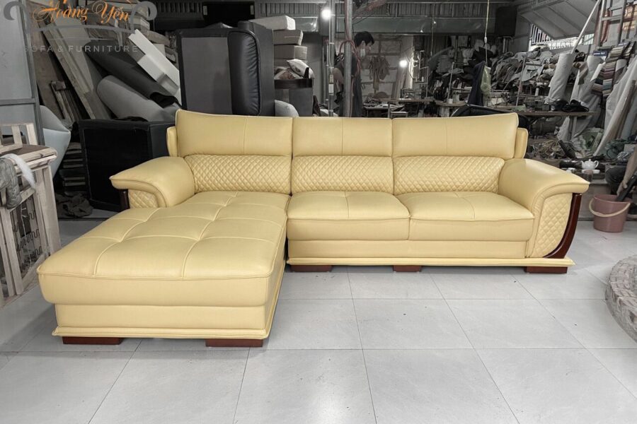 sofa da góc L SHY336