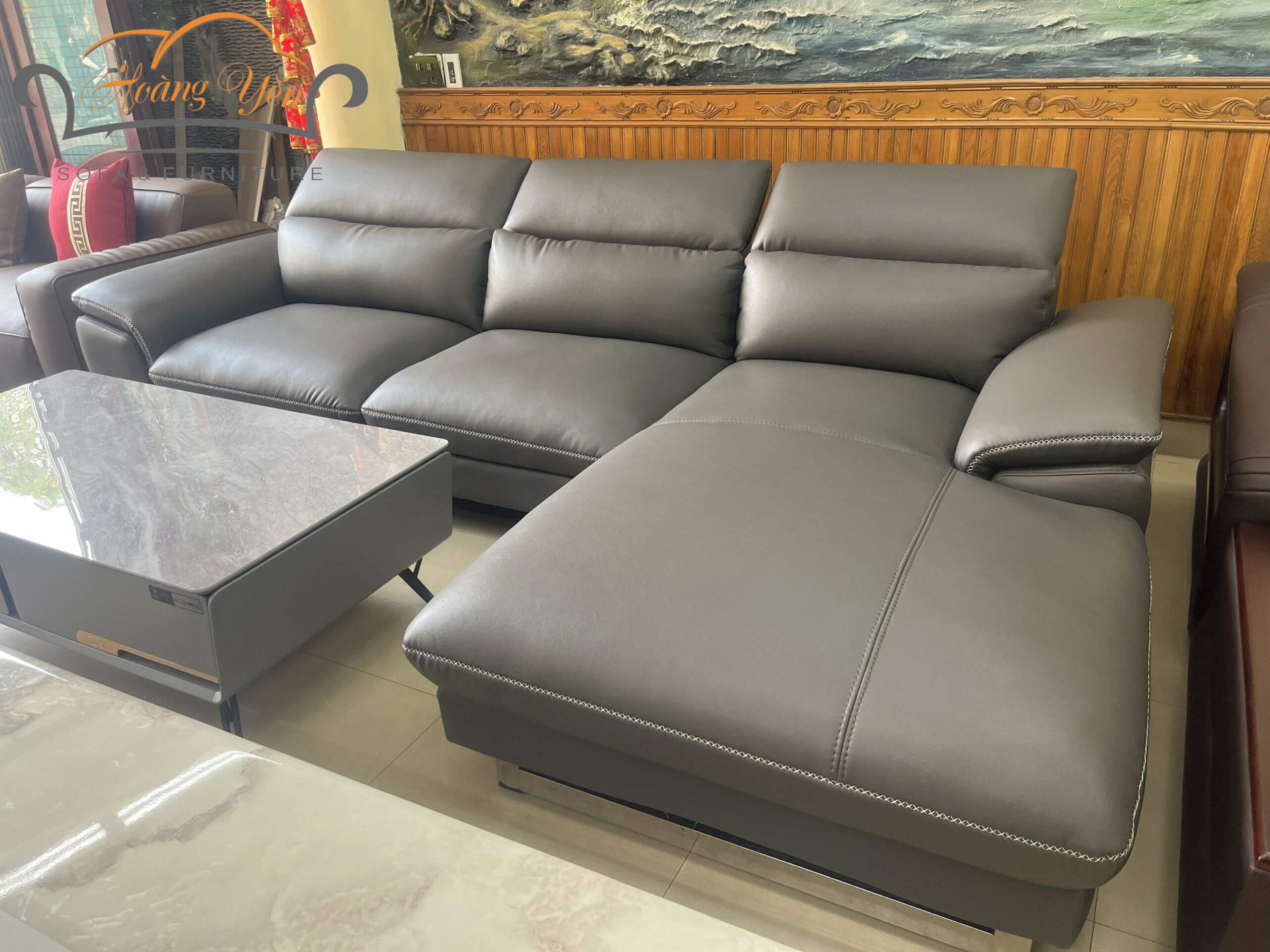 Bàn giao sofa góc L SHY363