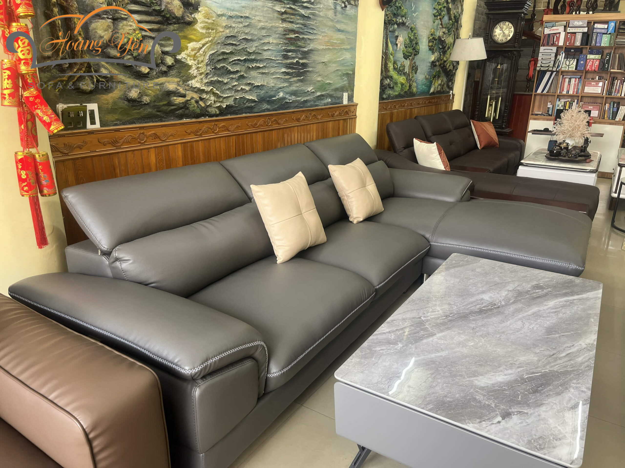 Bàn giao sofa góc L SHY363