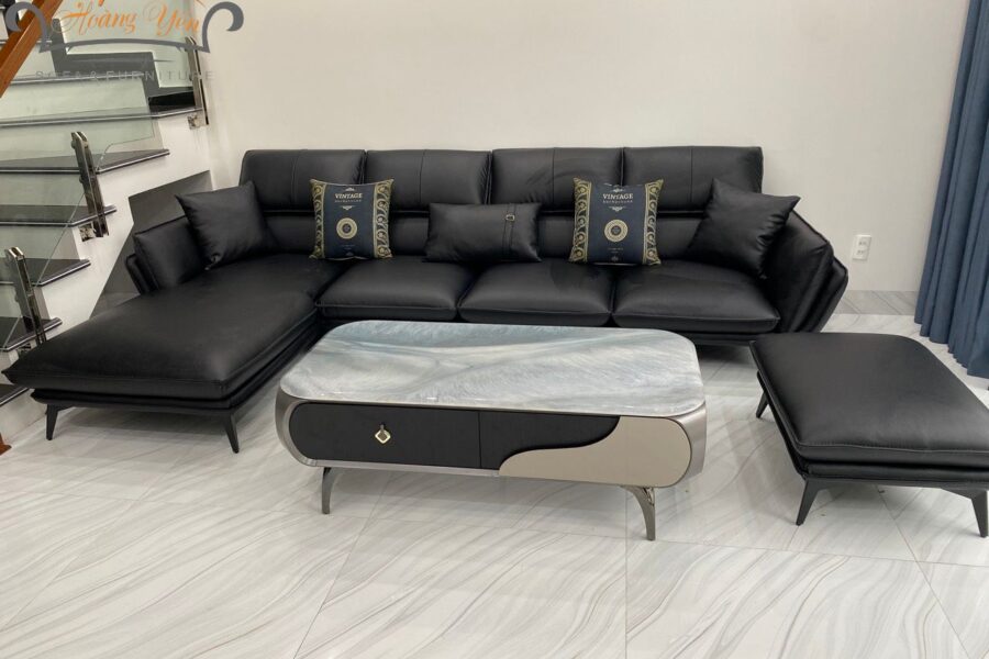 sofa da góc L SHY391