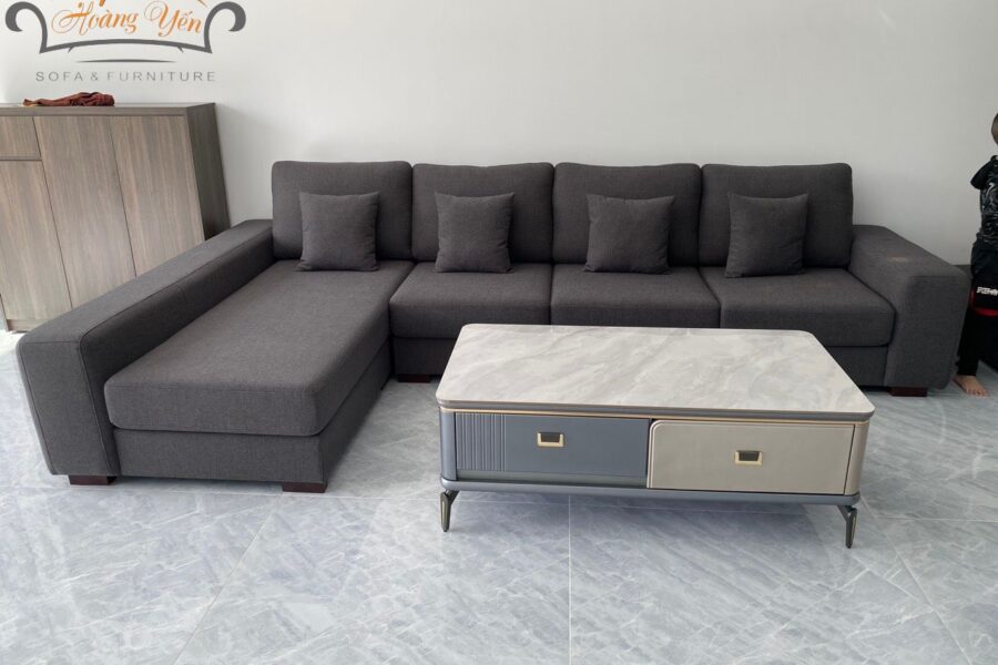 sofa nỉ góc L SHY390
