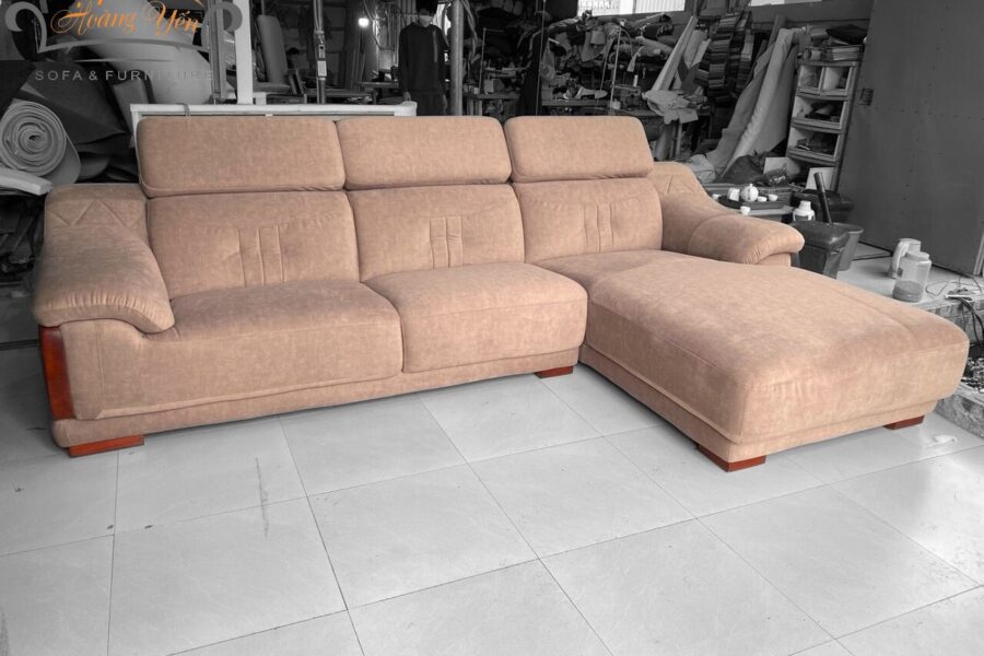 sofa nỉ góc L SHY392