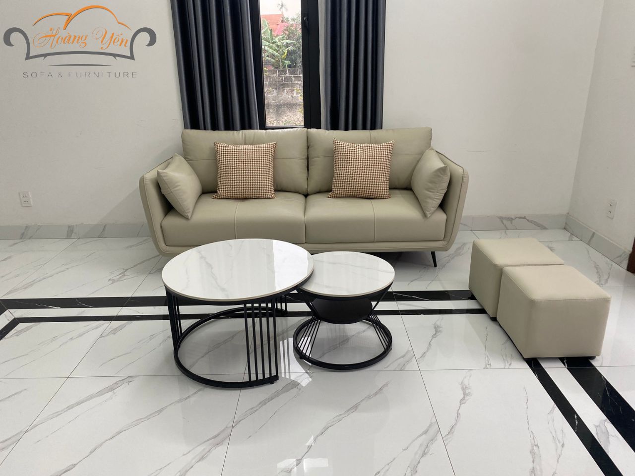 sofa văng da SHY353