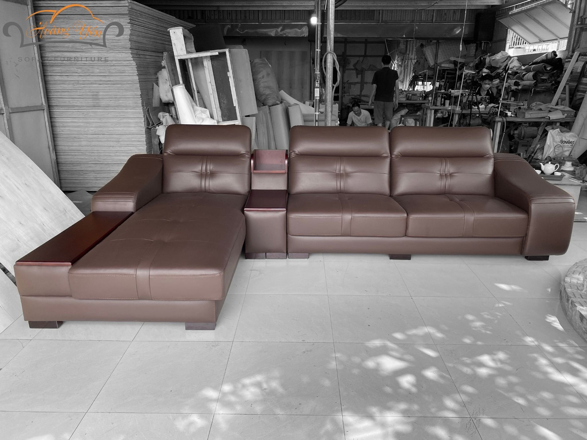 ban-giao-sofa-da-goc-l-mau-nau-SHY305 (6) bàn giao sofa da góc L SHY305 màu nâu