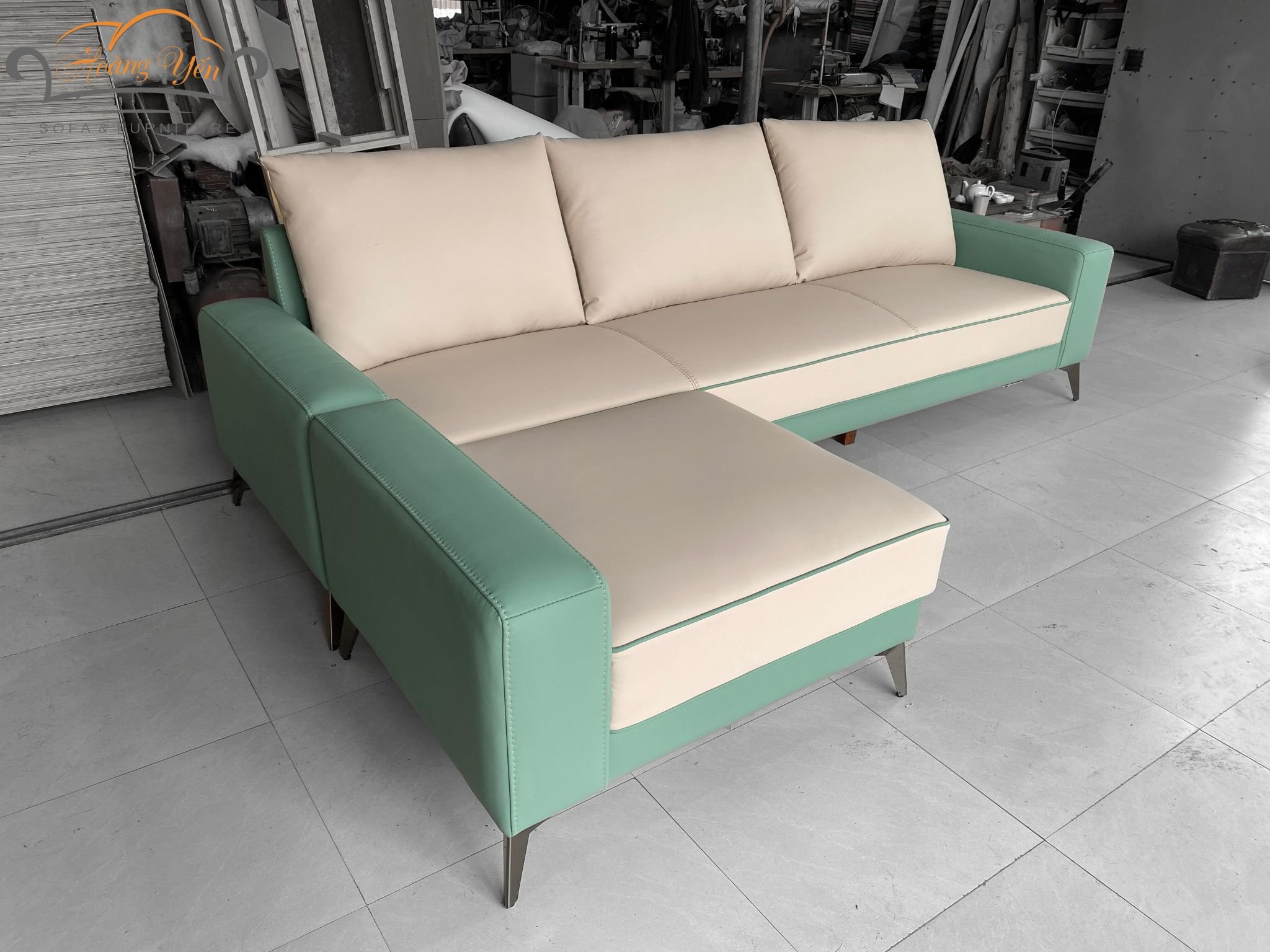 sofa văng da SHY404