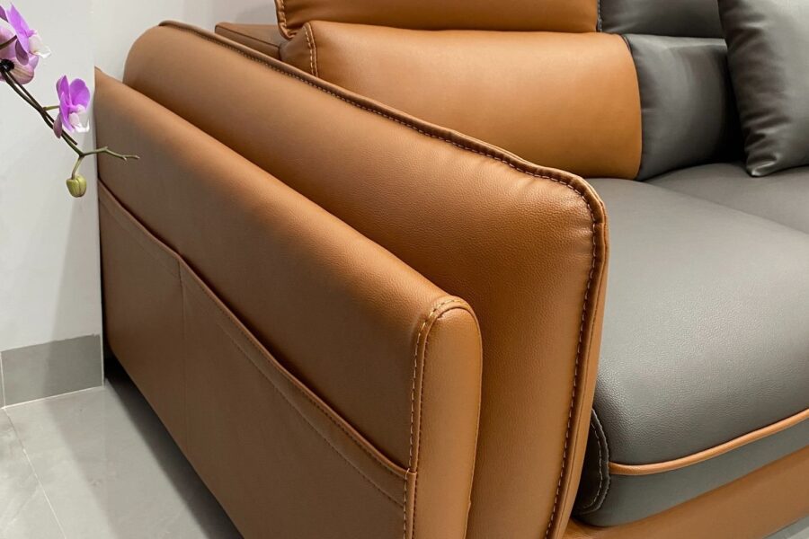 sofa da góc L SHY402