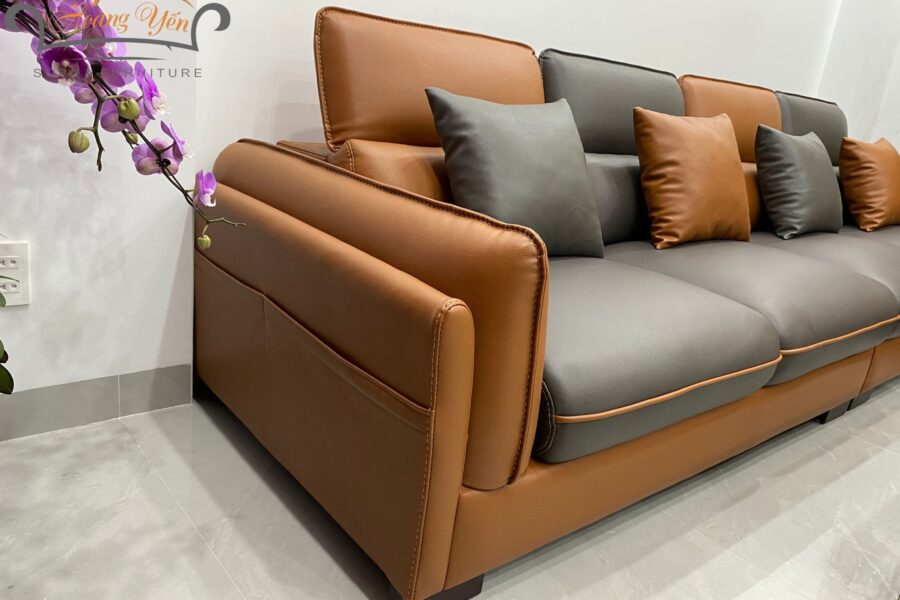sofa da góc L SHY402