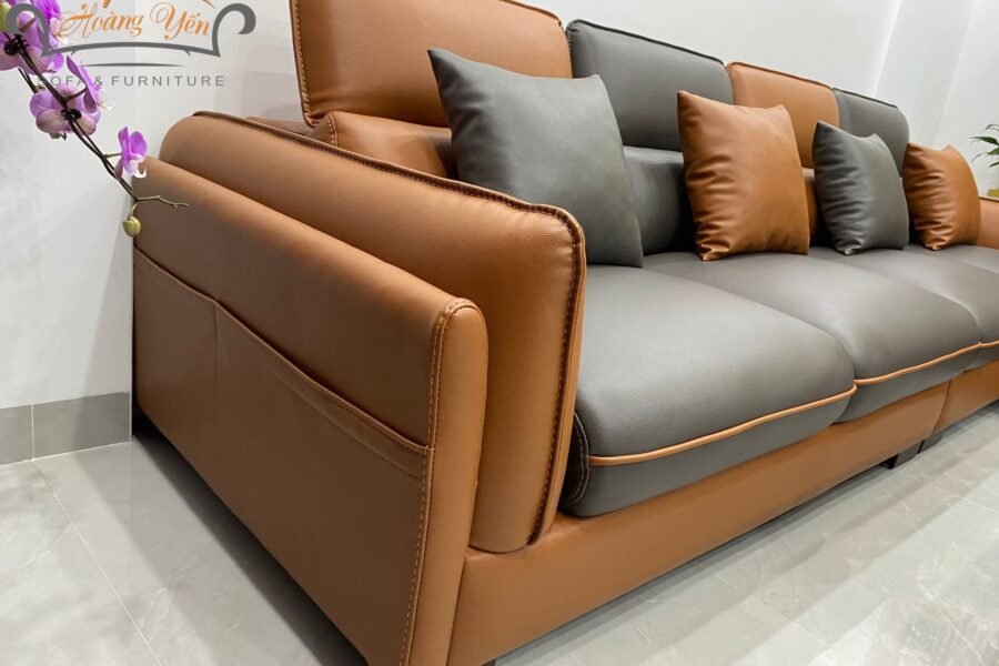 sofa da góc L SHY402