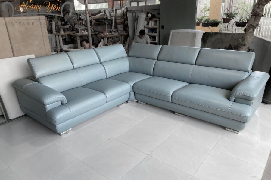 sofa da góc L SHY339