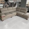 sofa da góc L SHY354 quây kín tựa