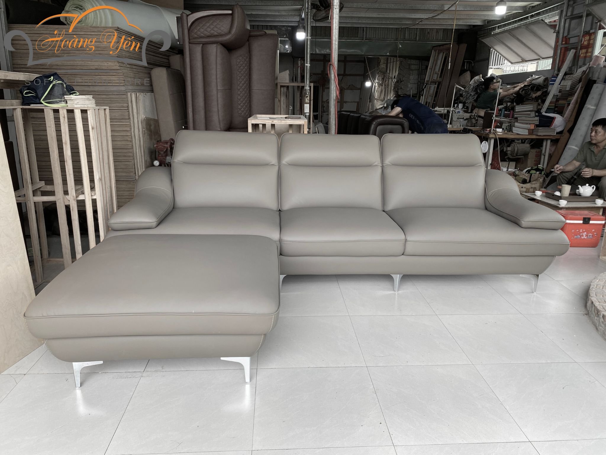 sofa văng da SHY226