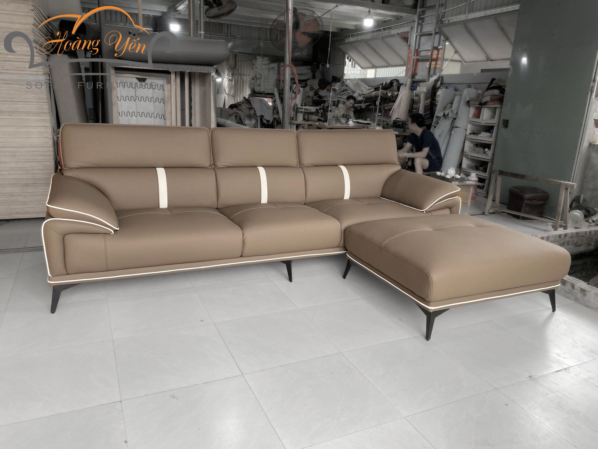 sofa văng da SHY405