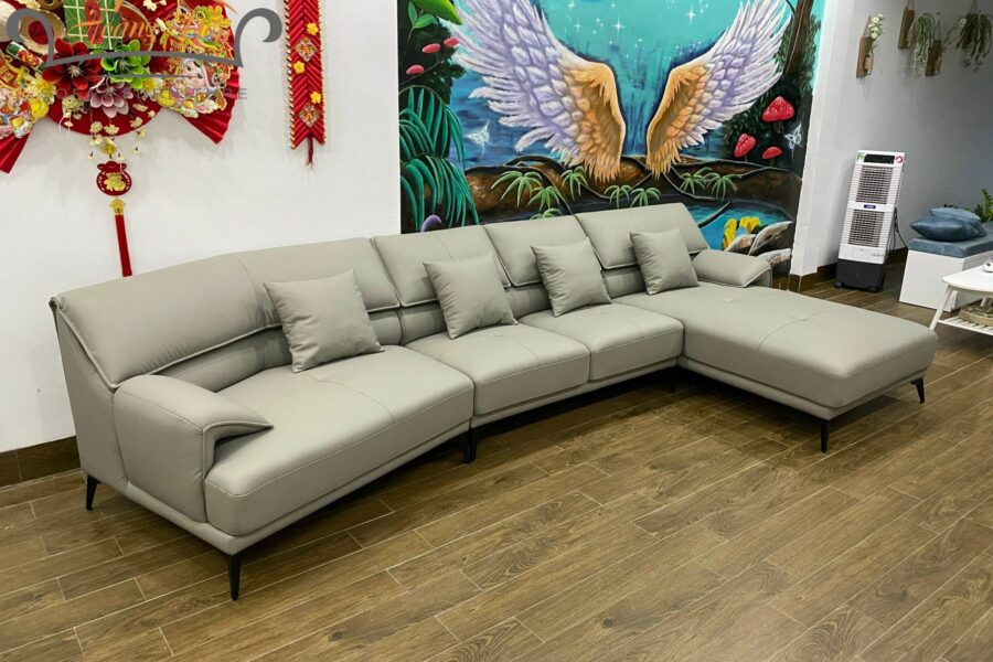 sofa da góc L SHY409