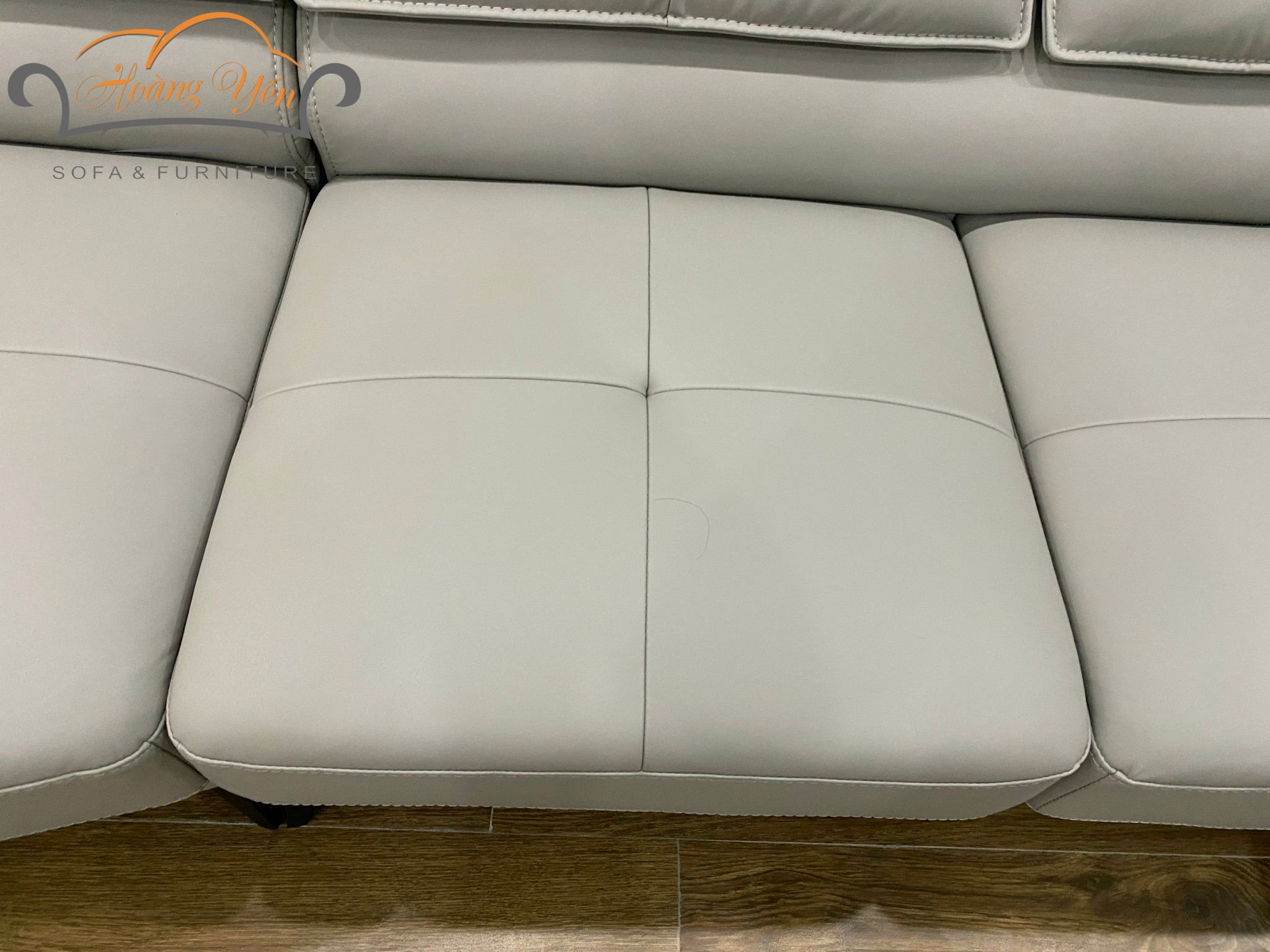 Sofa da góc L SHY409