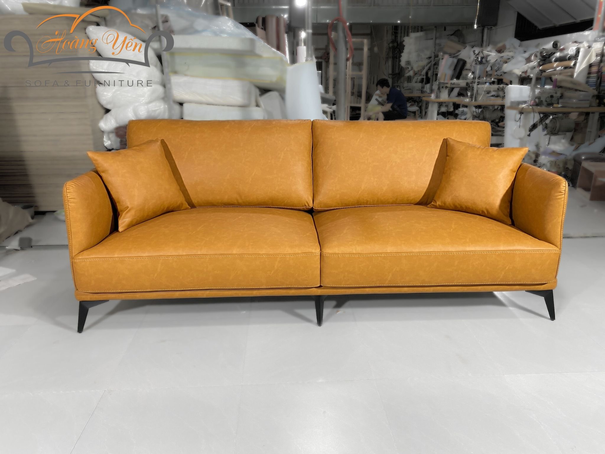 sofa văng da SHY009