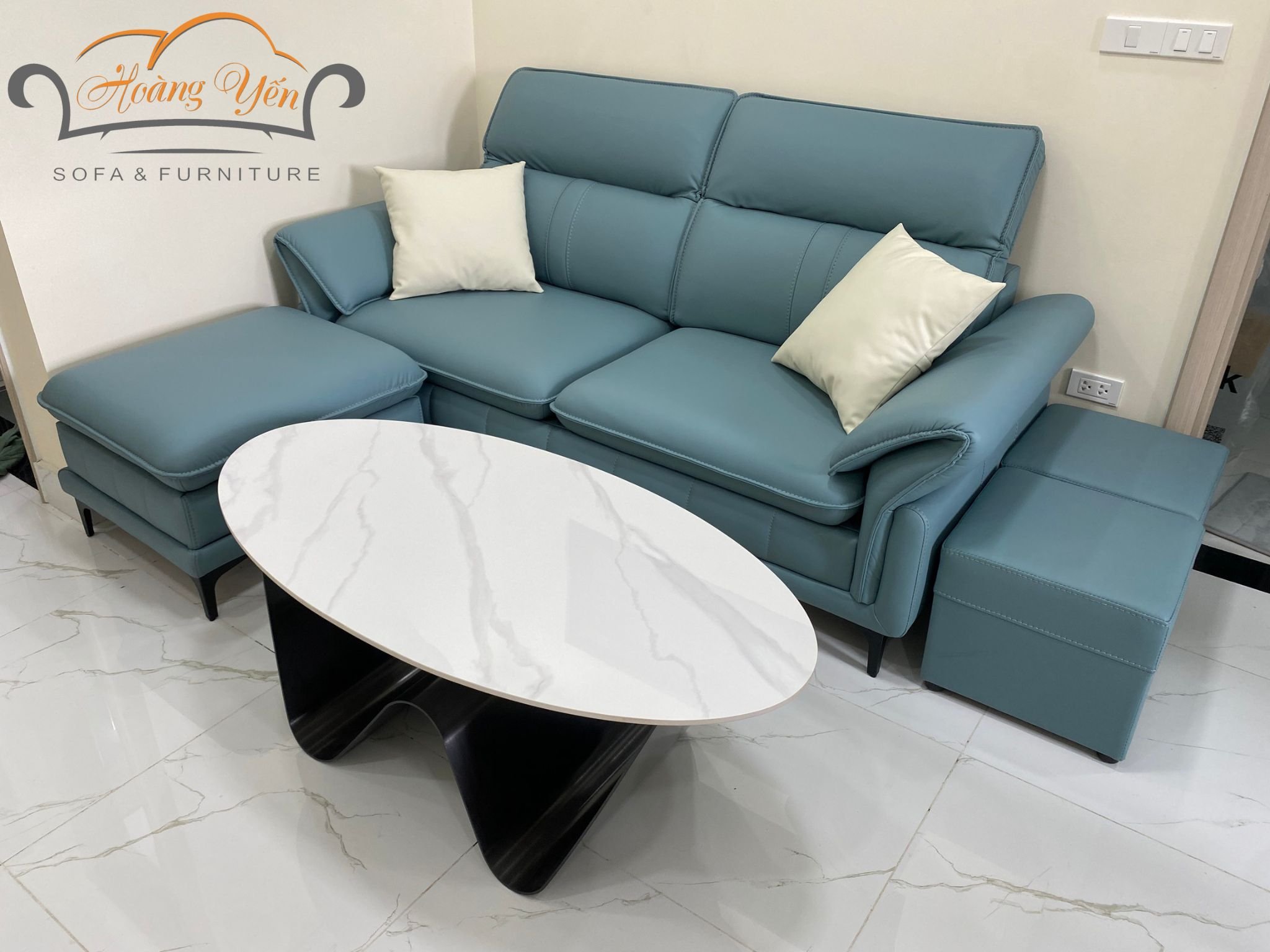 sofa văng da SHY357