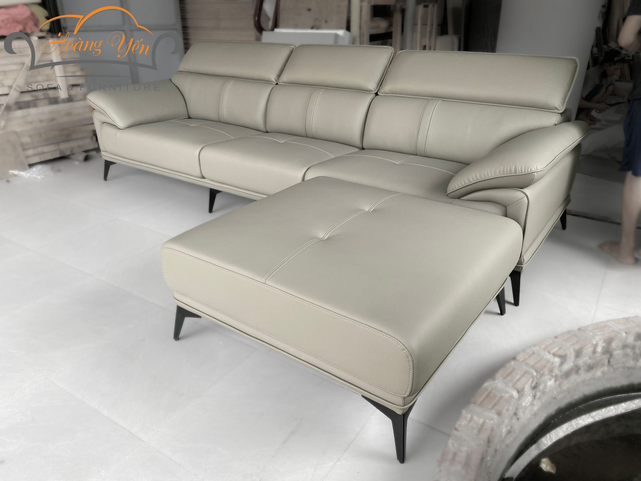 sofa văng da SHY405 gật gù