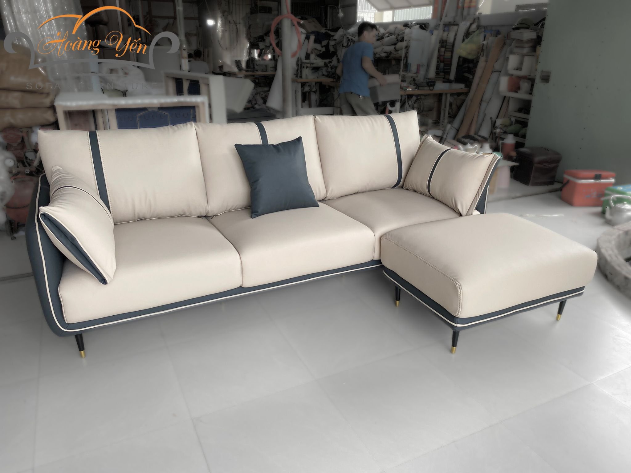 sofa văng da SHY410