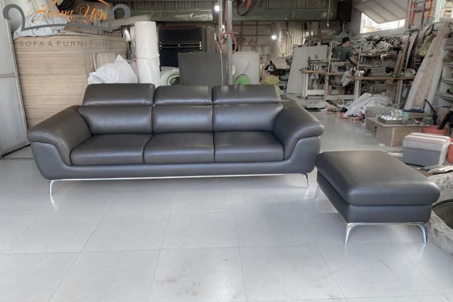 sofa da góc L SHY112