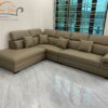 sofa da góc L SHY354 quây kín tựa