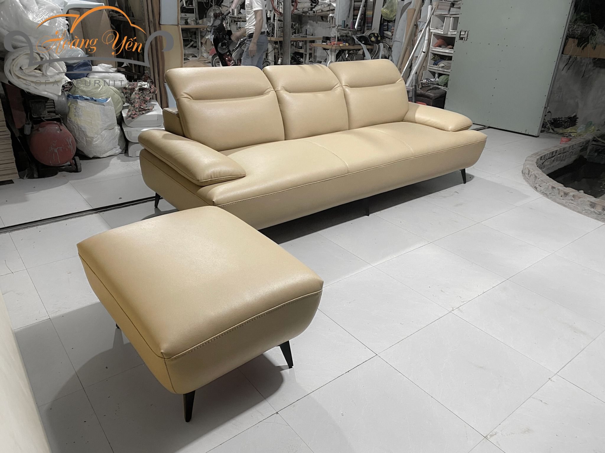  Sofa văng da SHY412