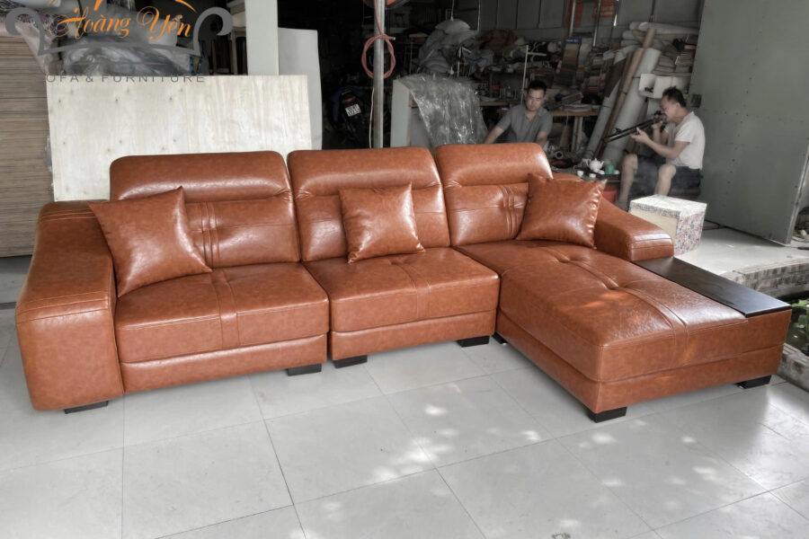 sofa da góc L SHY305