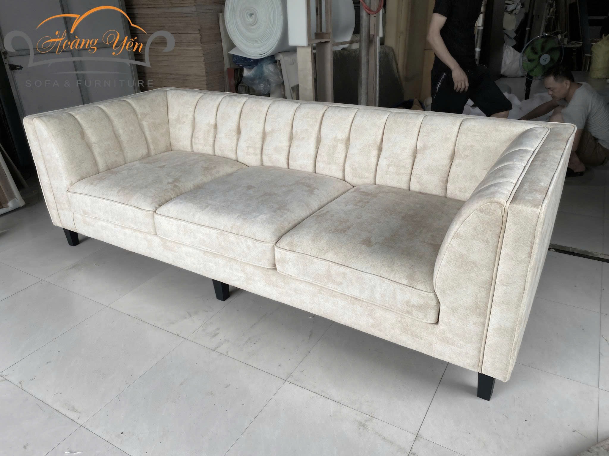 sofa văng nỉ SHY414