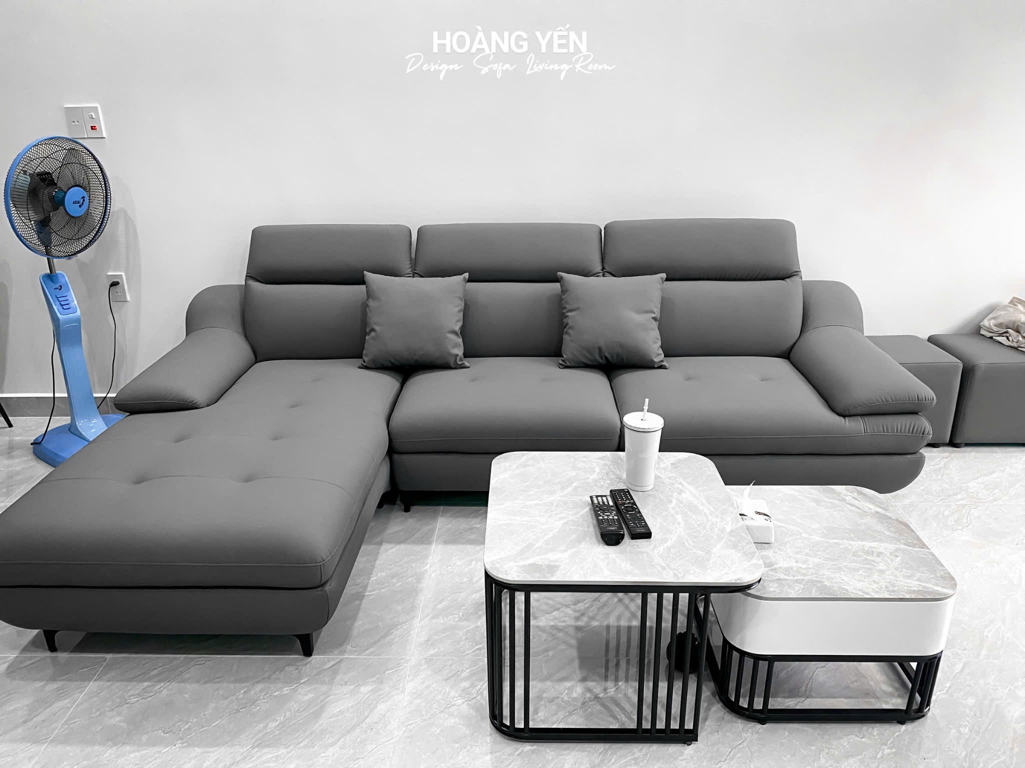 sofa da góc L SHY226